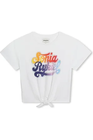 Sonia Rykiel Enfant Logo-print cotton T-shirt