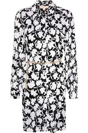 Michael Kors Floral crepe mini dress