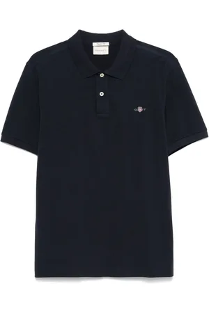 GANT Shield-motif short-sleeve polo shirt