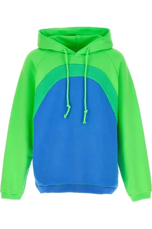 ERL Rainbow boucl?? cotton hoodie