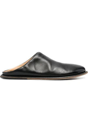 MARSÈLL Round-toe leather mules
