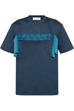 Lanvin Logo-embroidered T-shirt