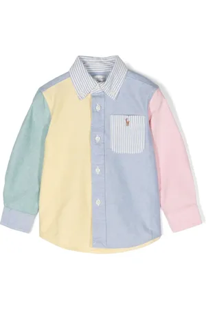 Ralph Lauren Polo Pony colour-block shirt