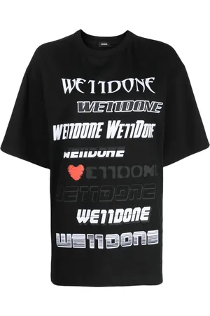 We11 Done Logo-print cotton T-shirt