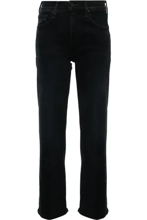 Mother The Mid Rise Zip Rambler Ankle jeans