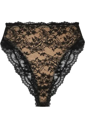 Dolce & Gabbana Floral-lace briefs