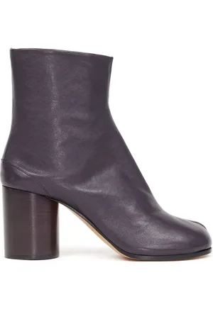 Maison Margiela Tabi 80mm leather ankle boots