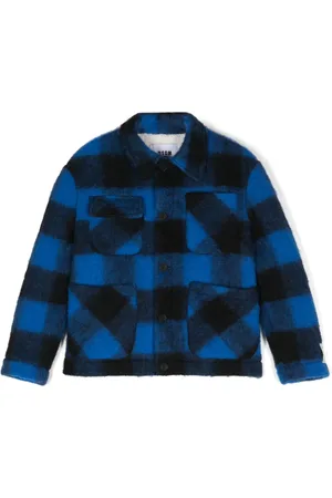 Msgm Logo-patch jacket