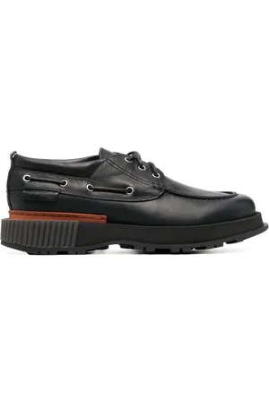 Buttero Chunky two-tone boat-shoes