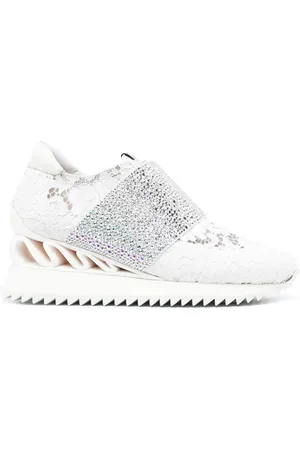 LE SILLA Jackie crystal-embellished sneakers