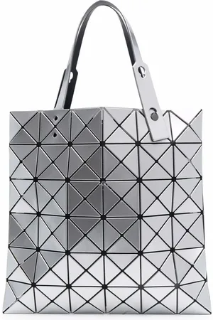 Issey Miyake Lucent geometric-panelled tote bag