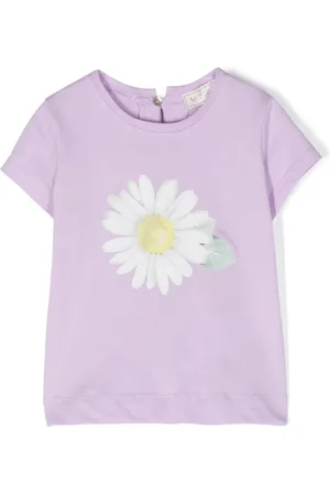 MONNALISA St. Daisy floral-print T-shirt