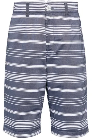 PRIVATE STOCK The Reign striped cotton shorts