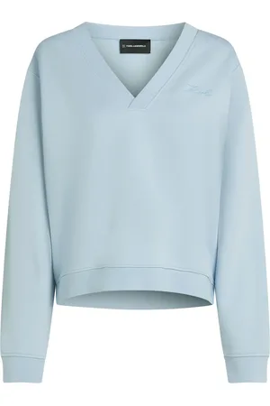 Karl Lagerfeld Logo-embroidered sweatshirt
