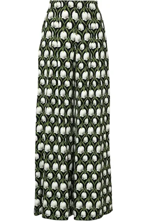 Agua by Agua Bendita Pi??on Perla floral-print trousers