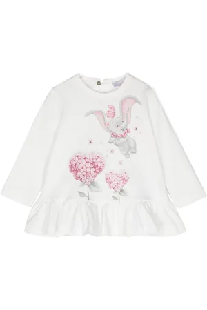 MONNALISA X Disney Dumbo cotton T-shirt
