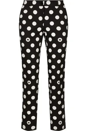 Dolce & Gabbana Mid-rise straight-leg trousers