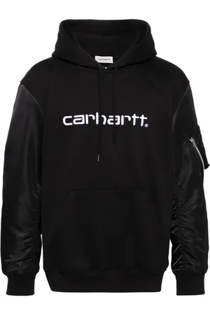 JUNYA WATANABE X Carhartt logo-embroidered hoodie