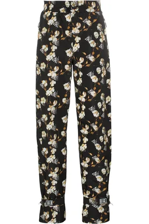 OFF-WHITE Floral Design Jogger Pants " "