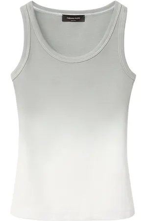 Fabiana Filippi Gradient-effect tank top