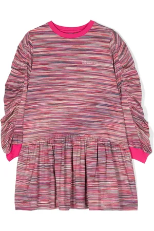 Missoni Melange-effect logo-print dress