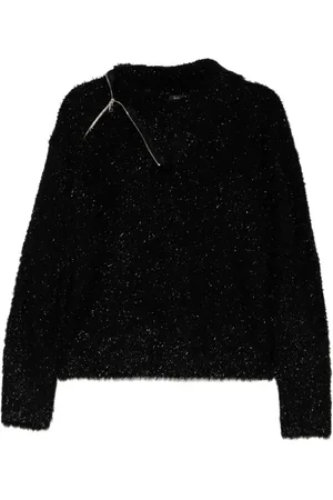tout a coup Turned up neck sweater
