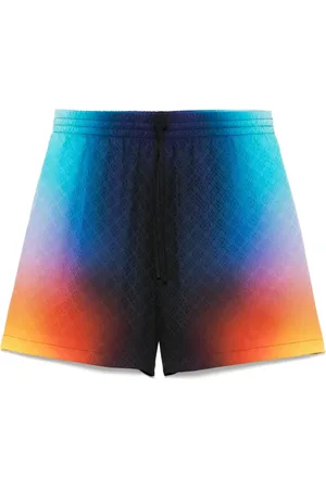 Casablanca Gradient silk shorts