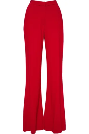 Elie saab Exposed-seam detailing trousers