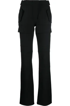 MISBHV Leather-effect cargo trousers