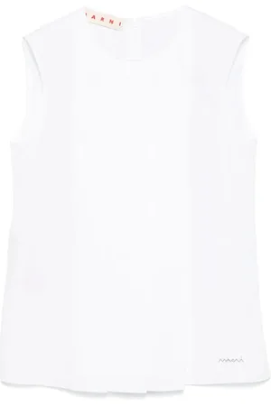 Marni Pleat-detail blouse