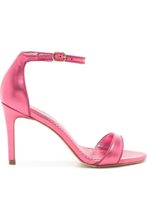 Sarah Chofakian Joy metallic 95mm sandals