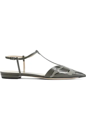 Giorgio Armani Leather ballerina shoes