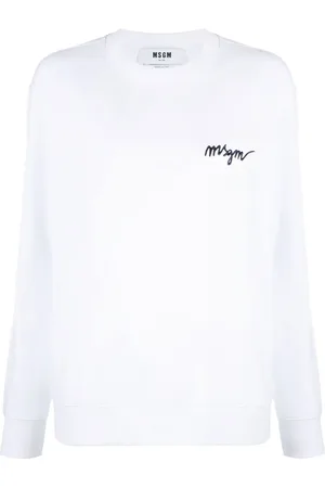 Msgm Embroidered logo sweatshirt