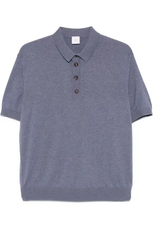 ELEVENTY Fine-knit polo shirt