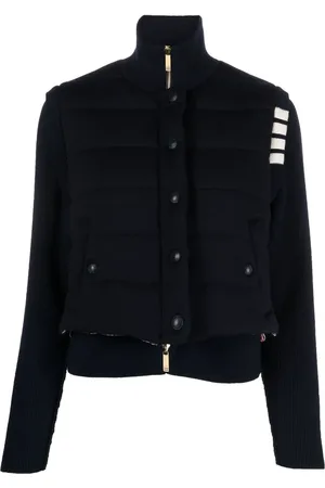 Thom Browne Reversible knit-sleeve padded jacket
