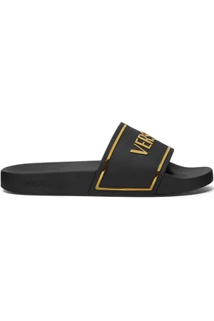VERSACE Logo-print slides