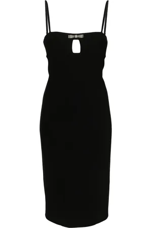 BLUMARINE Bow-embellished midi dress