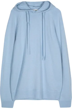 MAN ON THE BOON. Drawstring cashmere hoodie