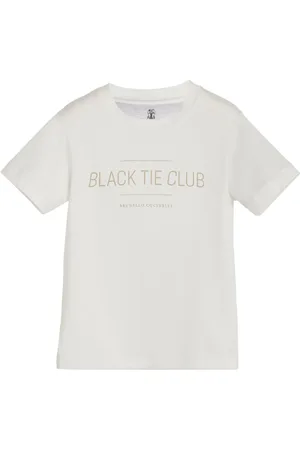 Brunello Cucinelli Slogan-print cotton T-shirt