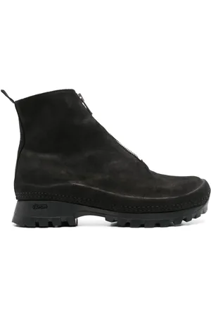 GUIDI Suede ankle boots