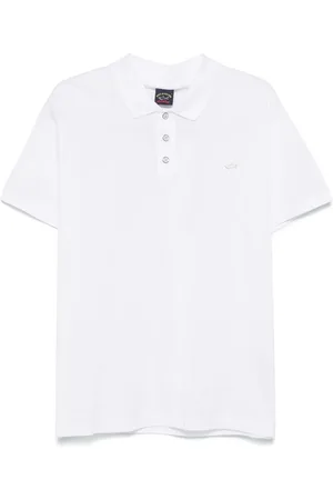 Paul & Shark Logo-plaque polo shirt