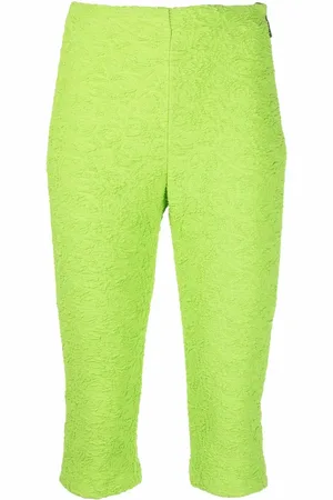 Msgm Jersey-knit cropped leggings