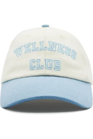 Sporty & Rich Logo-embroidered cotton-twill baseball cap