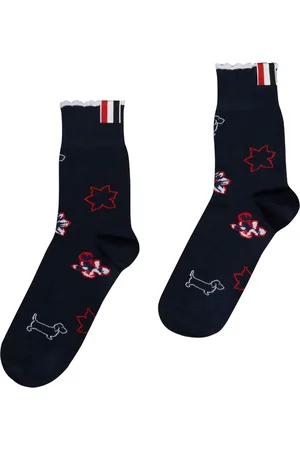 Thom Browne Hector-motif socks