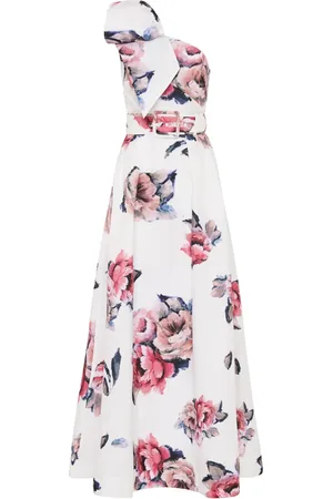 Rebecca Vallance Aveline one-shoulder gown