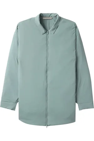 FEAR OF GOD Logo-embossed zip-up shirt jacket