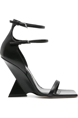 The Attico 105mm leather sandals