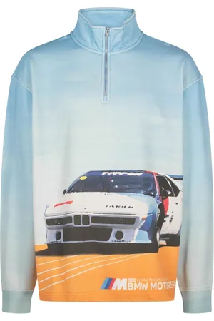 KITH X BMW zip-up sweatshirt