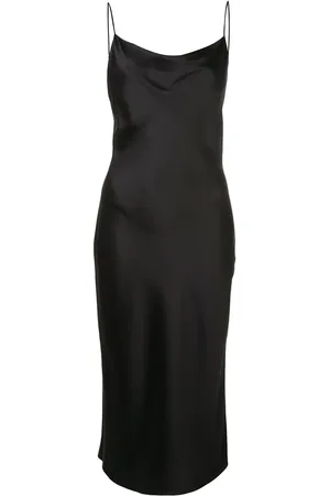 FLEUR DU MAL Cowl neck slip dress