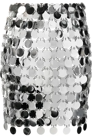 Paco rabanne Circular-discs mini skirt